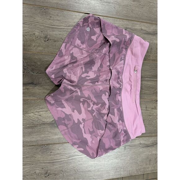 Lululemon speed up Short  4” sz 8 - Picture 3 of 6